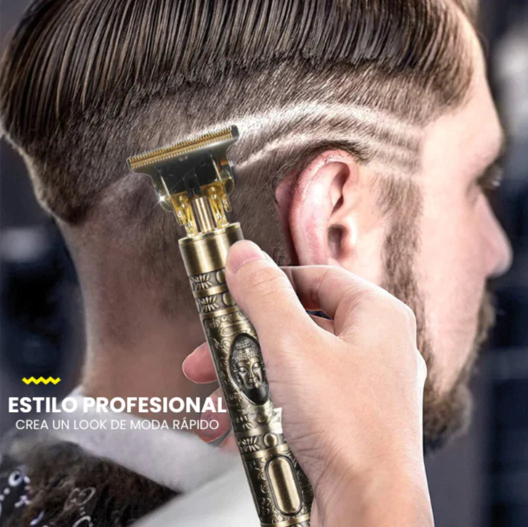 Maquina Barbera Buda Trimmer Profesional Recargable - COMPRA 1 Y LLEVE 2