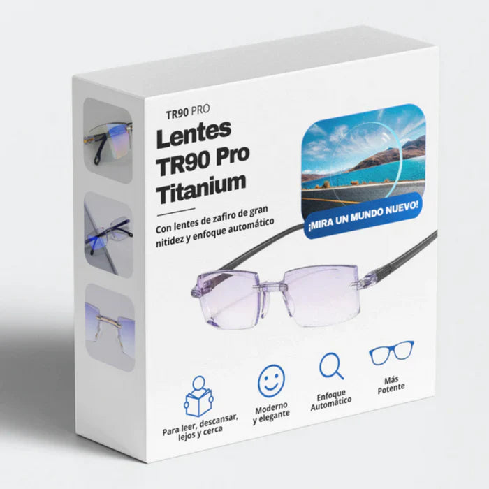 Gafas inteligentes TR90 Pro Titanium!